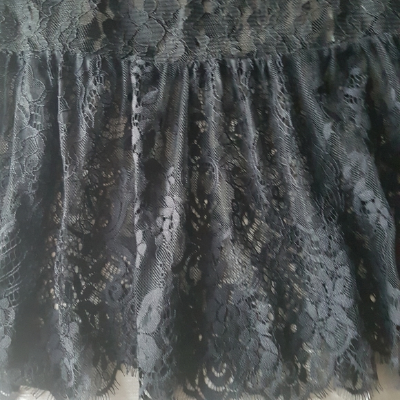 🛍BUFFALO David Bitton🛍 New Lace & Ruffle Top - Picture 4 of 7